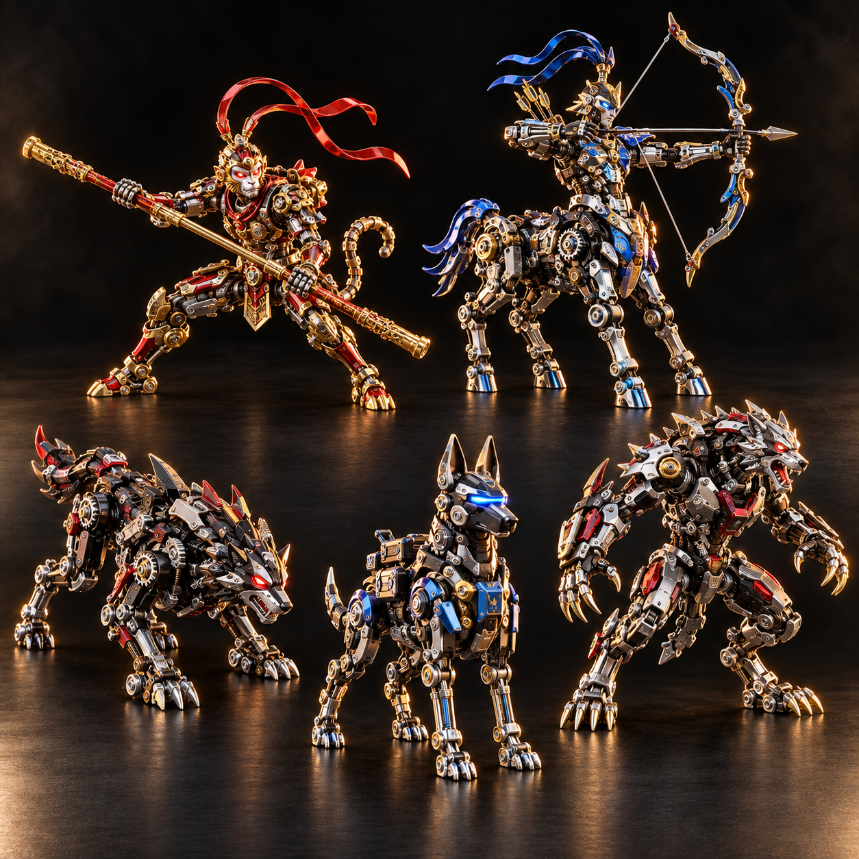 バトルリーダー】伝説の獣神・戦闘メカニックフィギュアの最高峰 バトルリーダー】伝説の獣神・戦闘メカニックフィギュアの最高峰