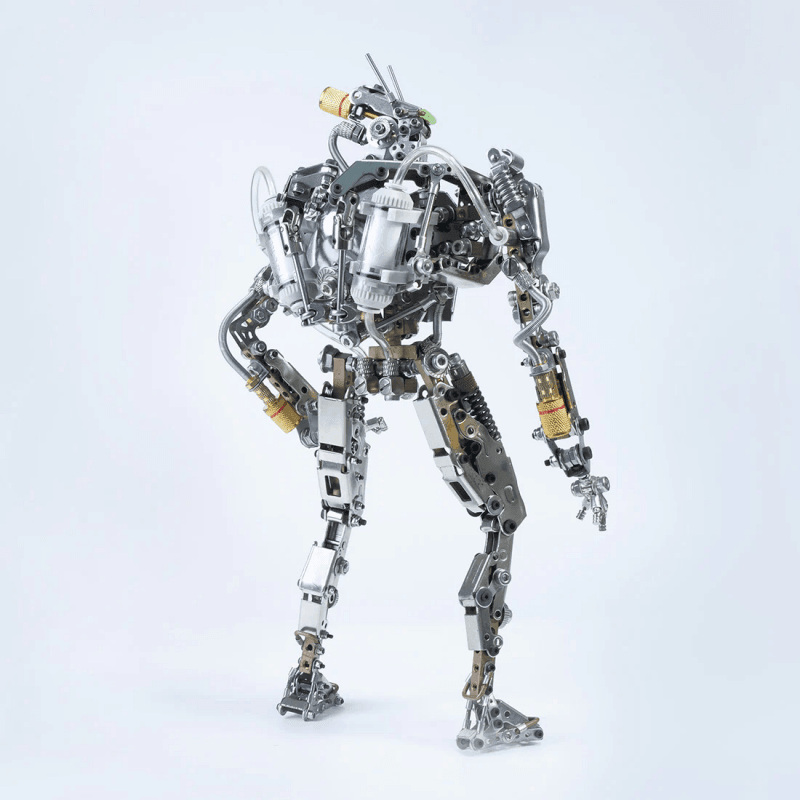 3Dメタルヒューマノイドサービスロボットメカ大型可動アクションフィギュア715PCS - ビルディングブロック
