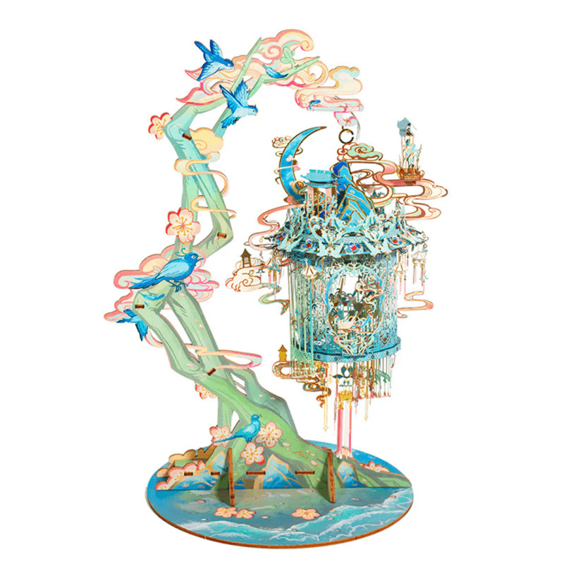 251PCS+ 3Dメタルモデル 優雅なカササギ 組立キット - ビルディングブロック