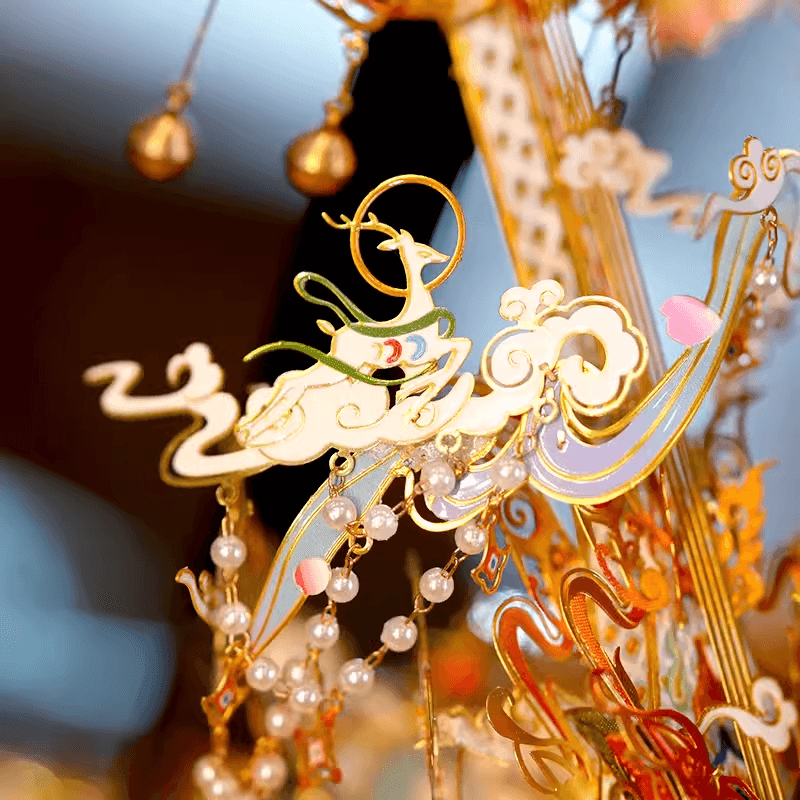 144PCS+ 3Dメタルモデル フライング・ピパ 組立キット - ビルディングブロック