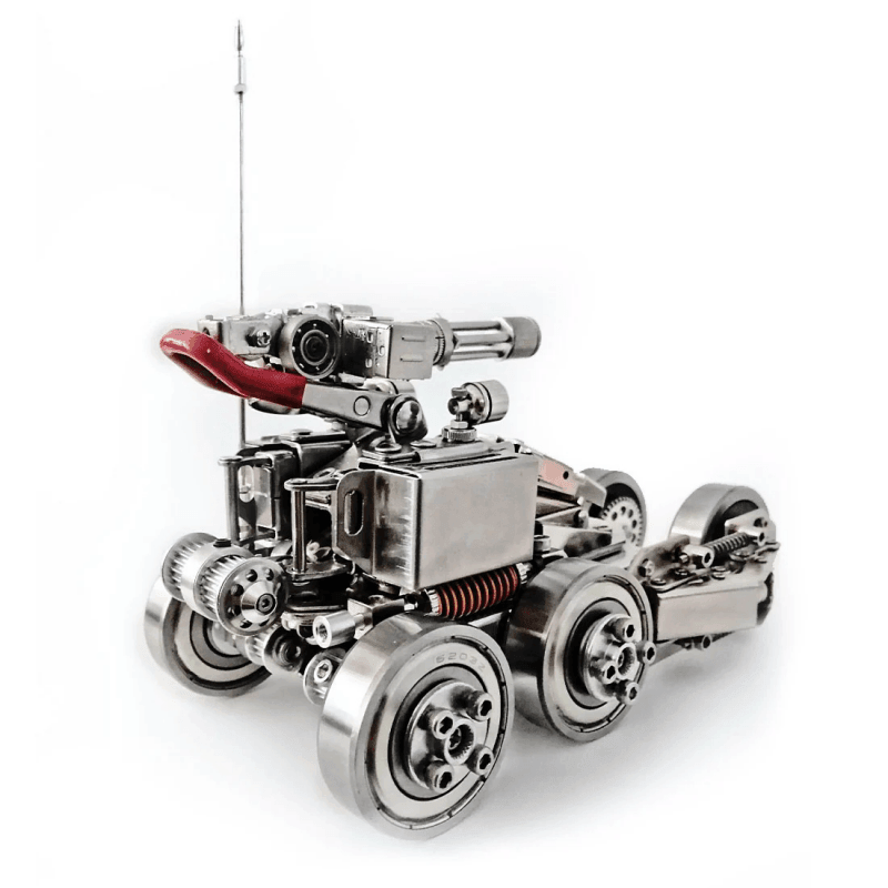 T2装甲車両 3Dメタルパズル 組み立て 大人向け - ビルディングブロック