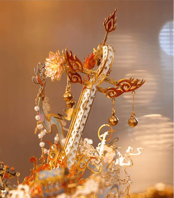 144PCS+ 3Dメタルモデル フライング・ピパ 組立キット - ビルディングブロック