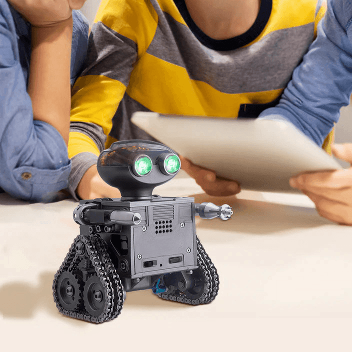 TECHING ロボットエンジン組立キット 教育用玩具 ロボットを作ろうキット DIYギフト 160個セット - ビルディングブロック