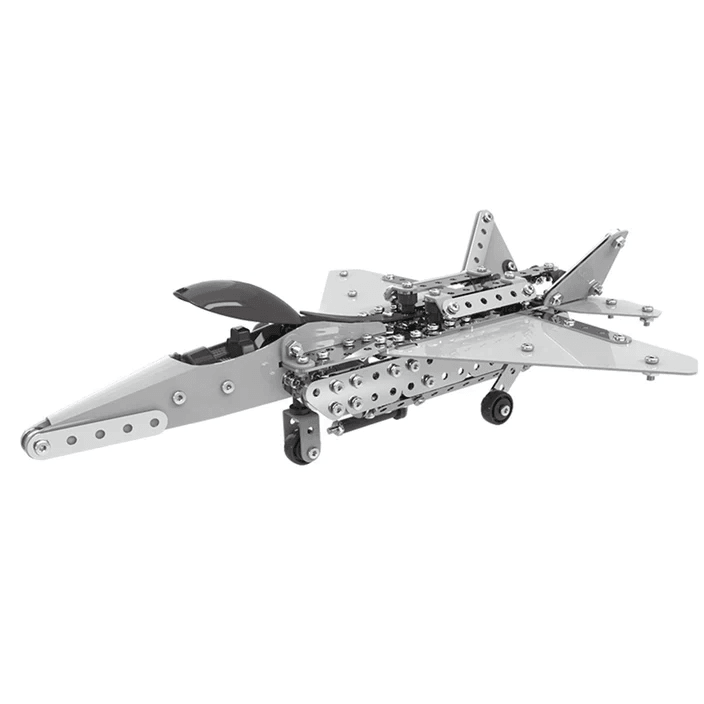 3Dメタルパズル DIYメタル 戦艦・戦闘機・戦車セット 組み立ておもちゃ 陸海空を支配するコンビネーション - 2483ピース - ビルディングブロック