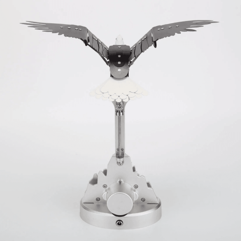 白頭鷲オートマトンキット モデルビルディングキット DIY機械式3Dメタルパズル - ビルディングブロック