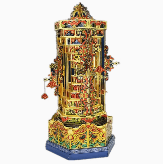 103PCS+ 3Dメタルモデル バベル オルゴール 組み立てキット
