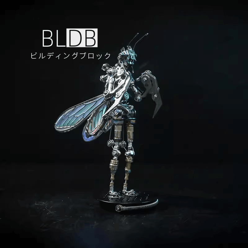 ビー・ゼロ姫金属手作り組み立てモデル創造DIY手作り国家創造メカ潮遊び装飾品ギフト - ビルディングブロック