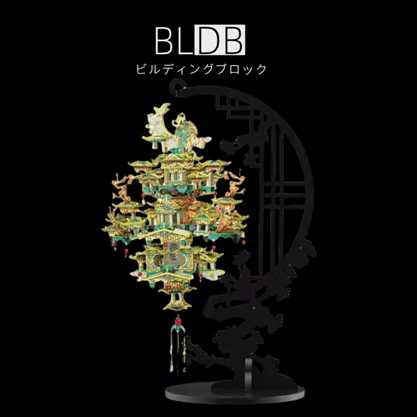3Dメタルモデル 屋根裏部屋 金属組み立てキット ノスタルジック