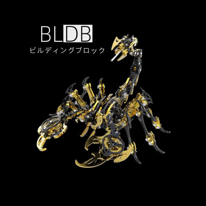 3D メタルパズルキット – 454ピース – 組み立てモデル – 約4時間で組み立て可能 – ギフトや飾り物に最適 - ビルディングブロック