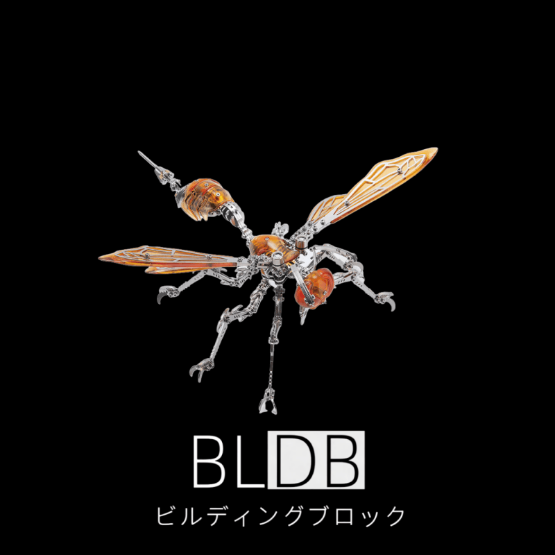 3Dメタルパズル オオスズメバチ | 大人向け昆虫組立キット 3Dメタルパズル オオスズメバチ | 大人向け昆虫組立キット