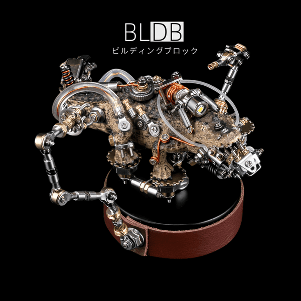 メタルモデルキット スチームパンククロコダイル 547ピース 大人向け