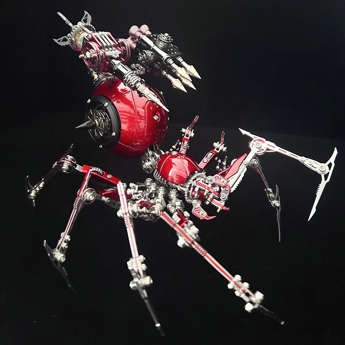 大人のための3Dスチームパンク機械戦争スパイダータランチュラスパイダーモデル構築キット