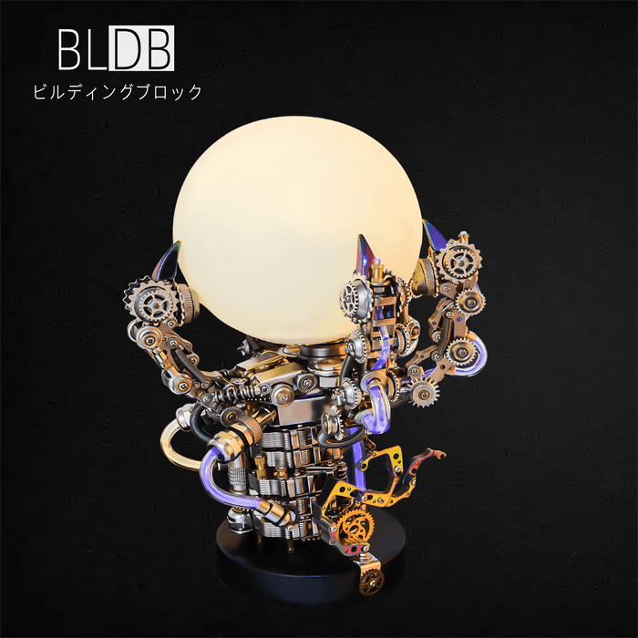 3Dメタルパズル 龍の爪ランプ 金属製メカニカル組み立てモデル LEDライト インテリア