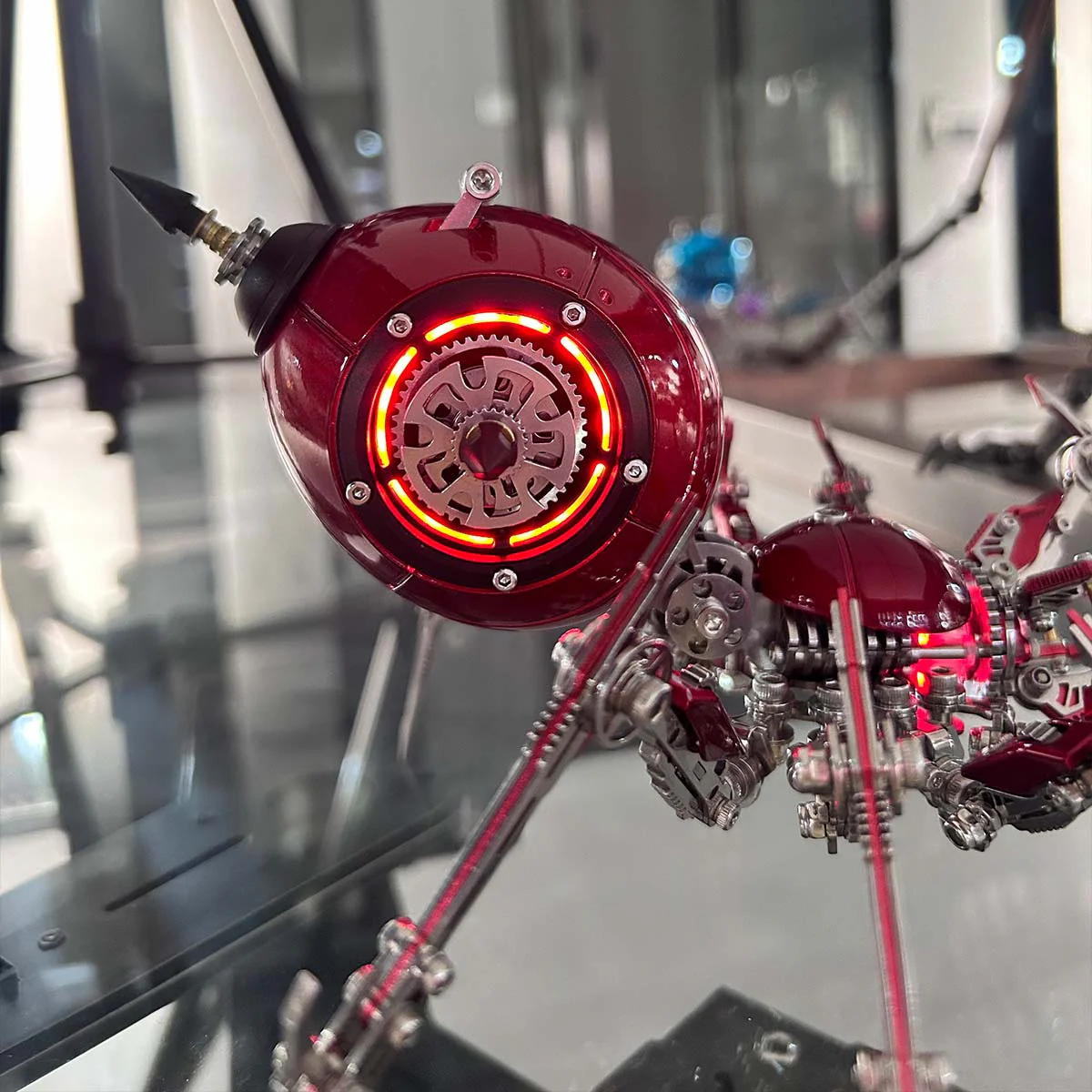 大人のための3Dスチームパンク機械戦争スパイダータランチュラスパイダーモデル構築キット