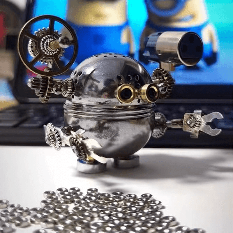3D DIY組立式メタルキャラクターフィギュアモデルギフト - ビルディングブロック