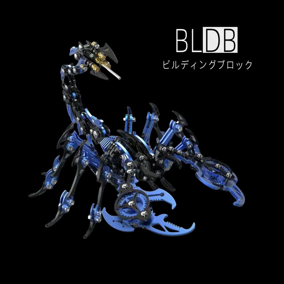 3D メタルパズルキット – 454ピース – 組み立てモデル – 約4時間で組み立て可能 – ギフトや飾り物に最適 - ビルディングブロック