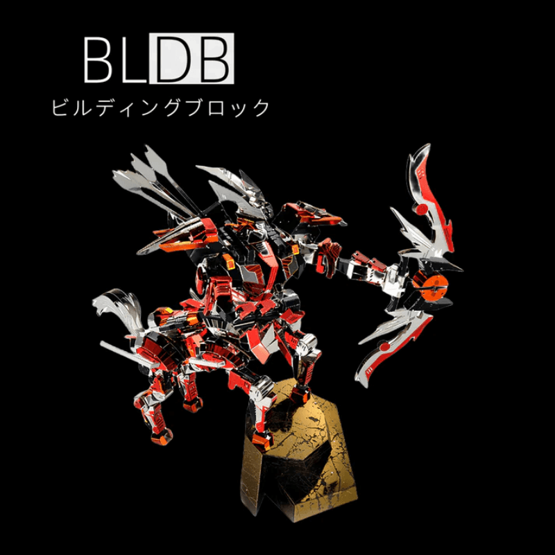 3Dメタルパズル、挑戦的なメタルモデルセット、半人半馬の騎士戦士、DIYレーザーカットパズルパズル、知育玩具、青少年装飾工芸玩具 - ケンタウロスアーチャー - ビルディングブロック