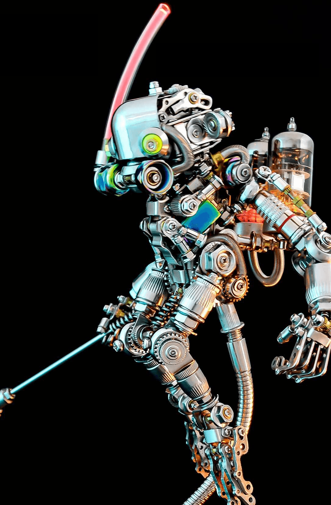 700+個 パンクスタイル ダイバーエイプ メカニカル 3D DIY メタルモデルキット - ビルディングブロック