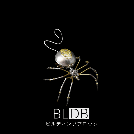 マザースパイダー 3Dメタルモデル組み立てキット スチームパンク昆虫 - ビルディングブロック