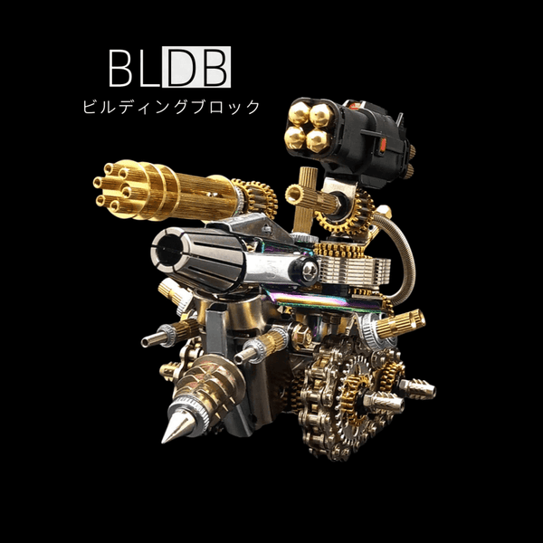 装甲アサルトタンク 300ピース以上 3D金属DIY組み立てキット