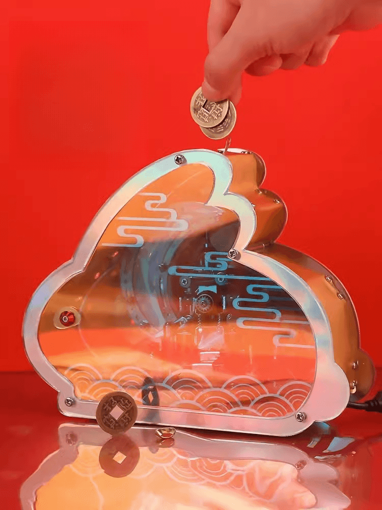 567個以上のパーツを含む3D立体メタルブロックモデル「玉兔宮灯」組み立てキット - ビルディングブロック