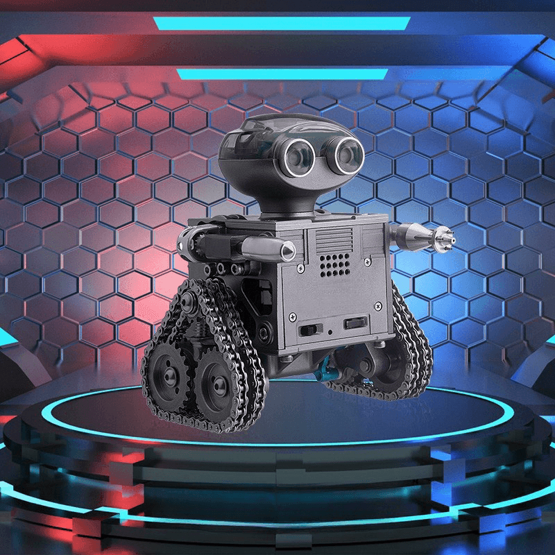 TECHING ロボットエンジン組立キット 教育用玩具 ロボットを作ろうキット DIYギフト 160個セット - ビルディングブロック