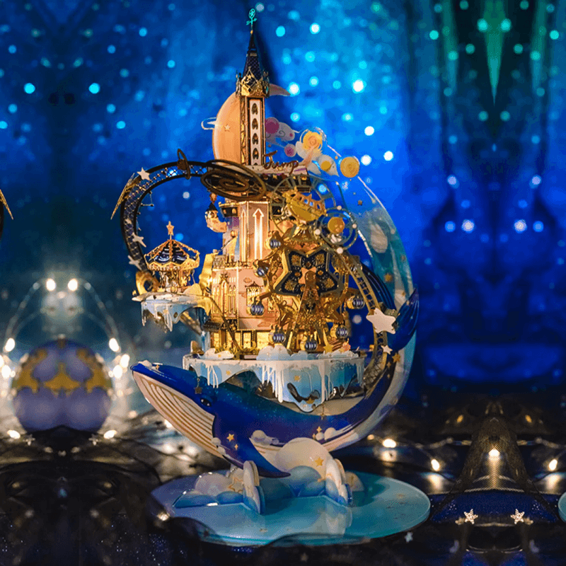 236PCS+ 3Dメタルモデル スタープレイグラウンド組立キット - ビルディングブロック