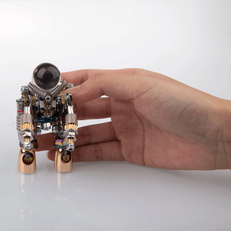154個の月の宇宙飛行士キット DIY金属モデルおもちゃ ダストカバーなし - ビルディングブロック