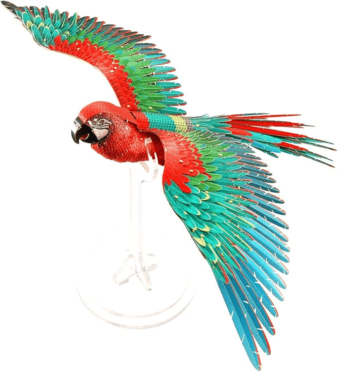 プレミアムシリ ーズ ジュビリーコンゴウ オウム 3Dメタルモデルキット - ビルディングブロック