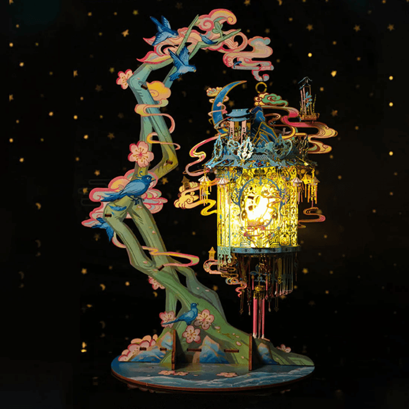 251PCS+ 3Dメタルモデル 優雅なカササギ 組立キット - ビルディングブロック