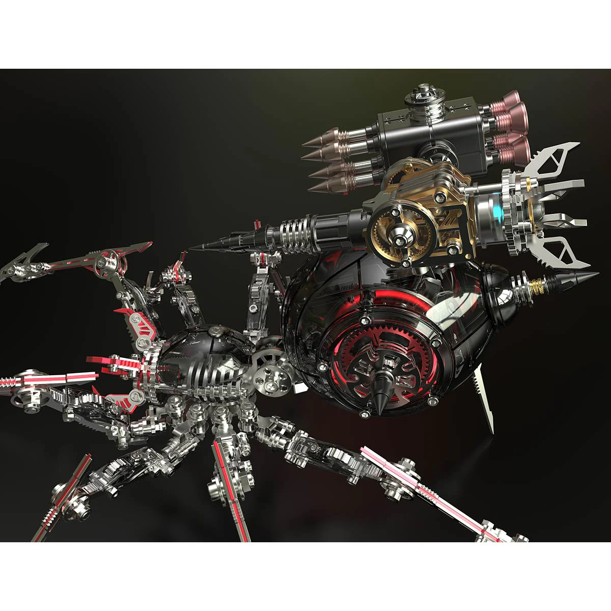 ドレッドスパイア — クリムゾン・プレデター・ウォースパイダー、武装版メタルモデルキット