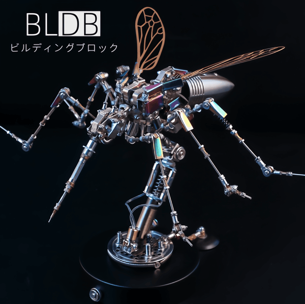 金属パズル ミュータント蚊 3D立体モデル シミュレーション昆虫 インテリア