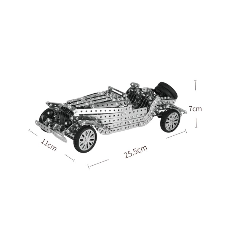 1135PCS+ 3D メタル コンバーチブルモデル DIY 組立キット - ビルディングブロック