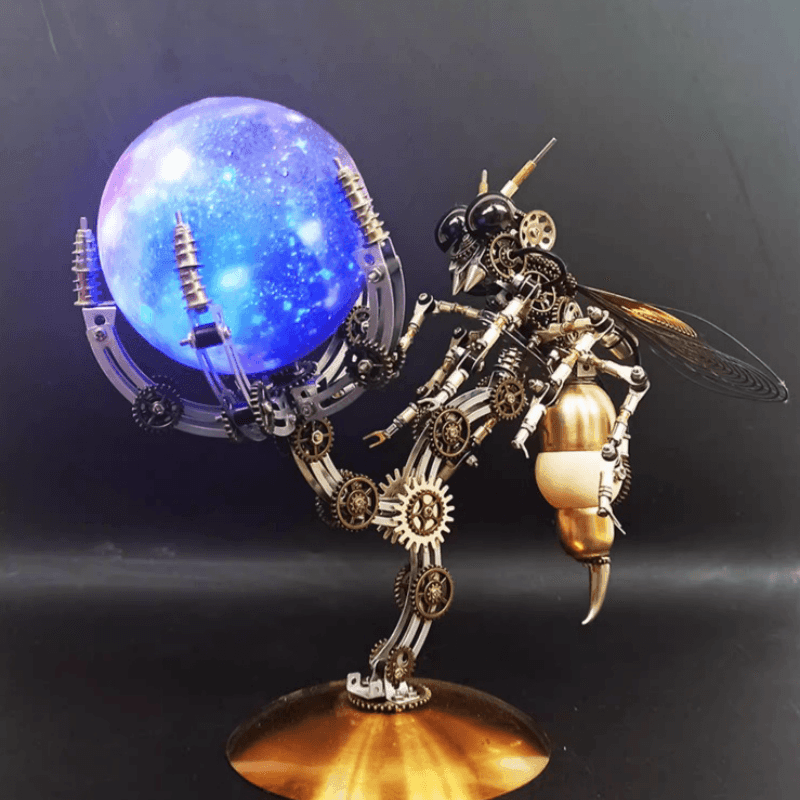 627 件の蒸気パンク機械金属ハチ 立体3Dメカトイ ギフト装飾品 - ビルディングブロック