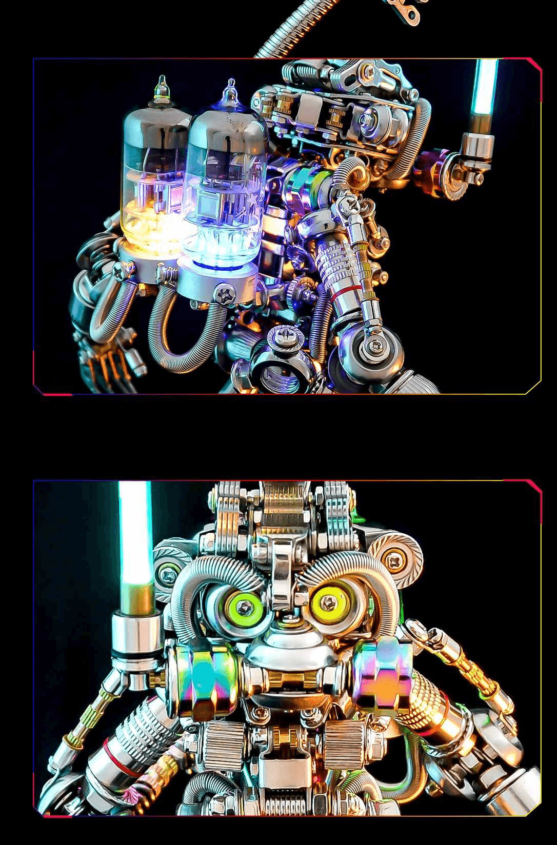 700+個 パンクスタイル ダイバーエイプ メカニカル 3D DIY メタルモデルキット - ビルディングブロック