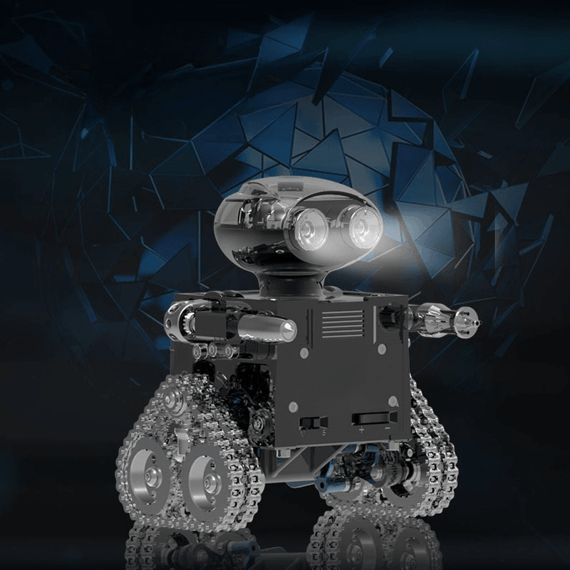 TECHING ロボットエンジン組立キット 教育用玩具 ロボットを作ろうキット DIYギフト 160個セット - ビルディングブロック