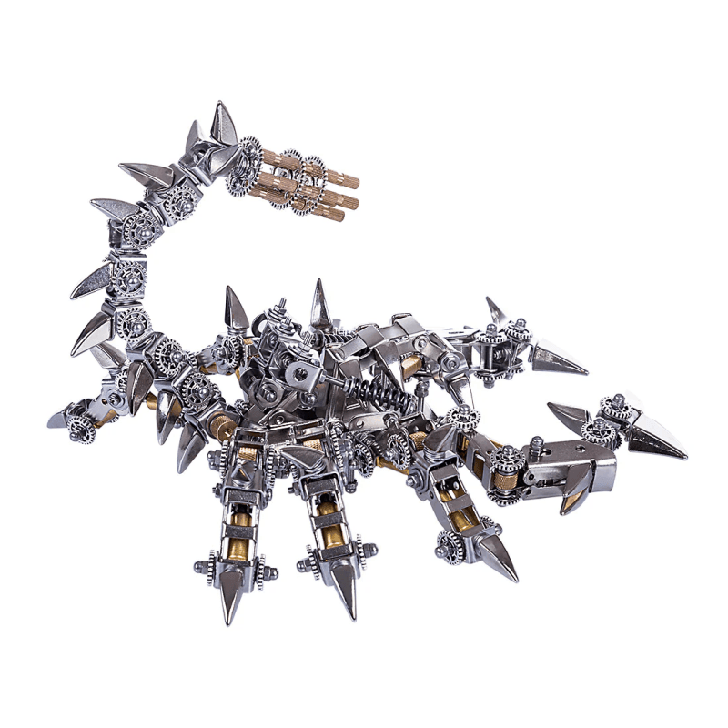 DIY組み立て3D機械戦蠍パズルモデル - ビルディングブロック