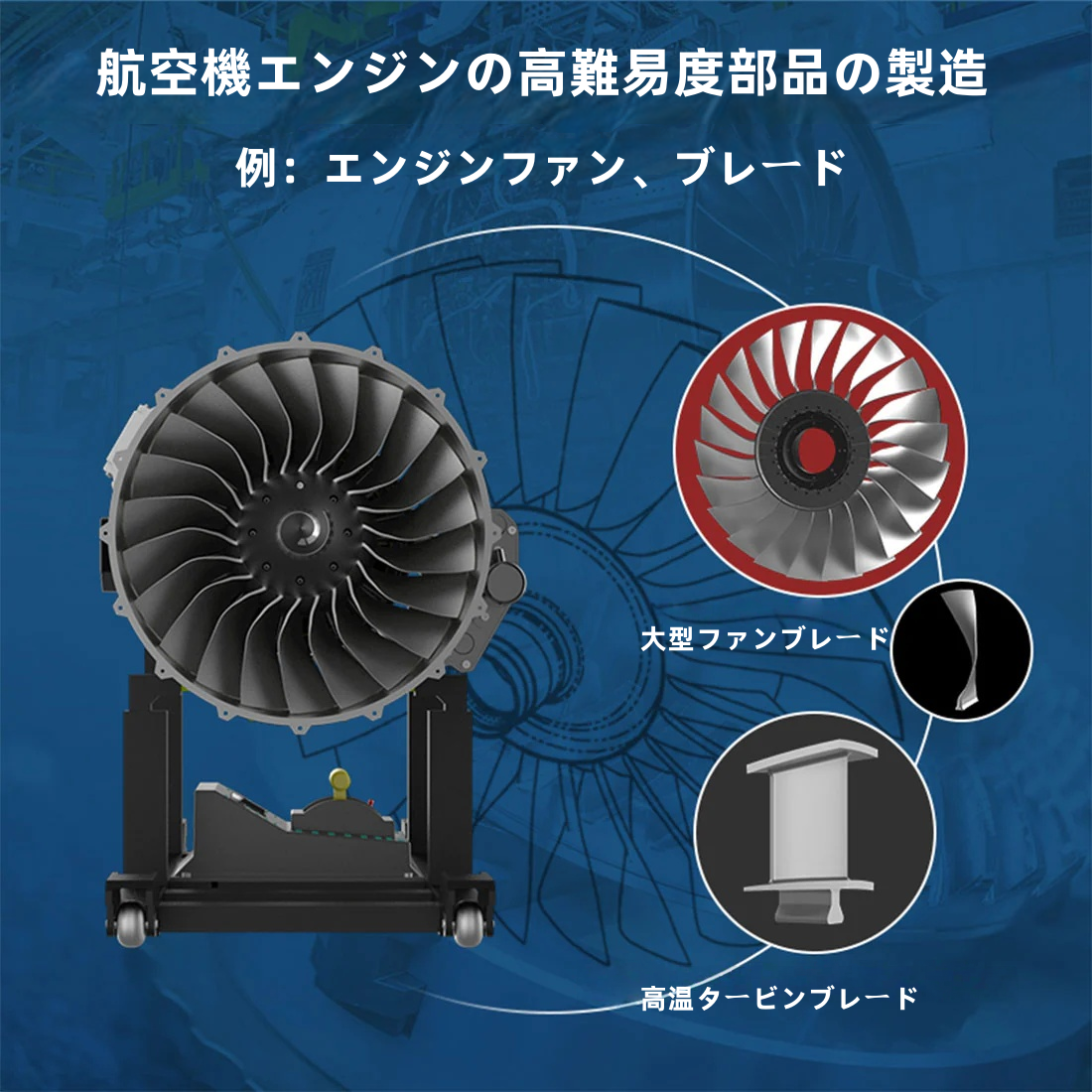 1/10 デュアルスプールターボファンエンジンモデルキット(メカニカル1000個以上)