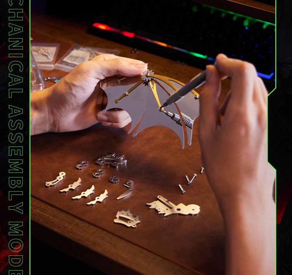 金属3D立体機械ドラゴンモデル創意置物ギフト精密デザイン専用ギフト-BLDB(ビルディングブロック) - ビルディングブロック
