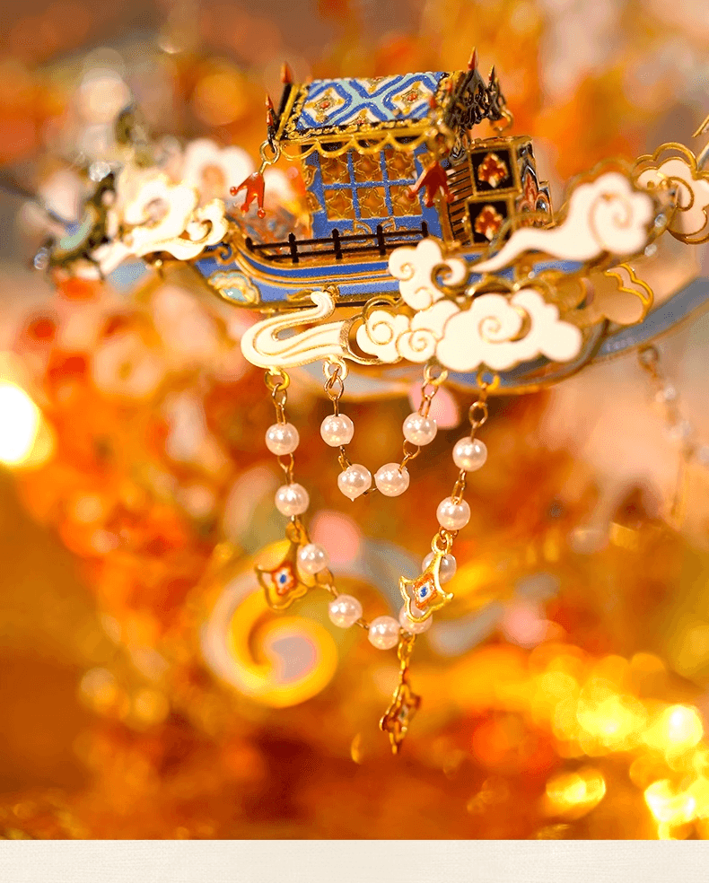 144PCS+ 3Dメタルモデル フライング・ピパ 組立キット - ビルディングブロック