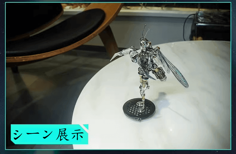 ビー・ゼロ姫金属手作り組み立てモデル創造DIY手作り国家創造メカ潮遊び装飾品ギフト - ビルディングブロック