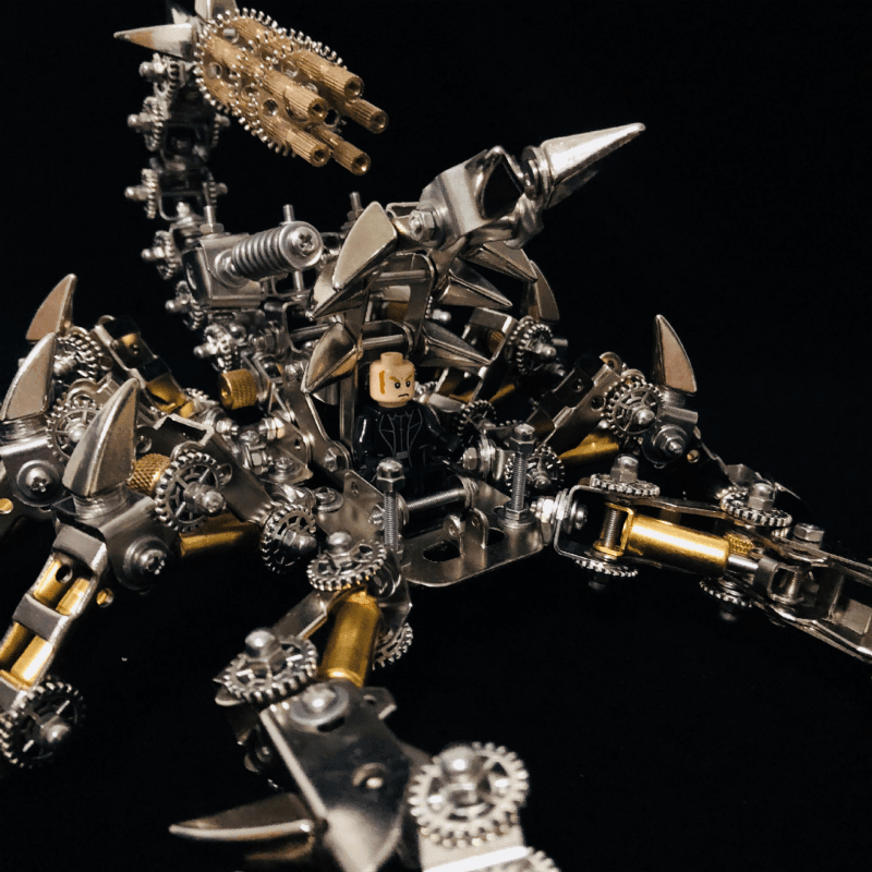 DIY組み立て3D機械戦蠍パズルモデル - ビルディングブロック