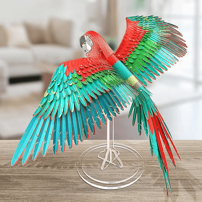 プレミアムシリ ーズ ジュビリーコンゴウ オウム 3Dメタルモデルキット - ビルディングブロック