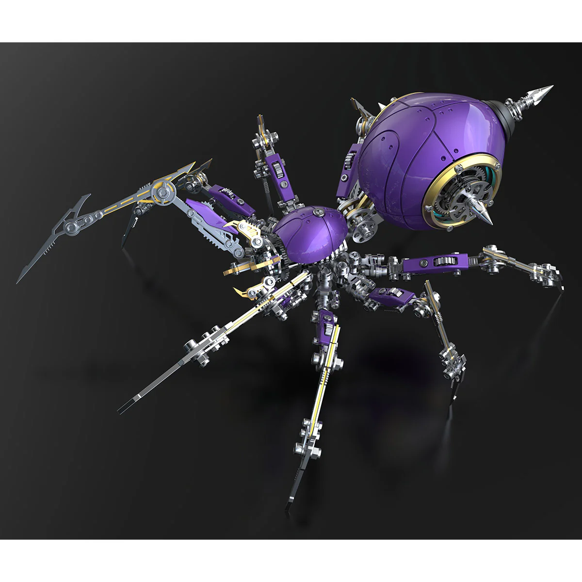ダスクウィドウ — パープルウォースパイダー バイオレットファントムメタルモデルキット
