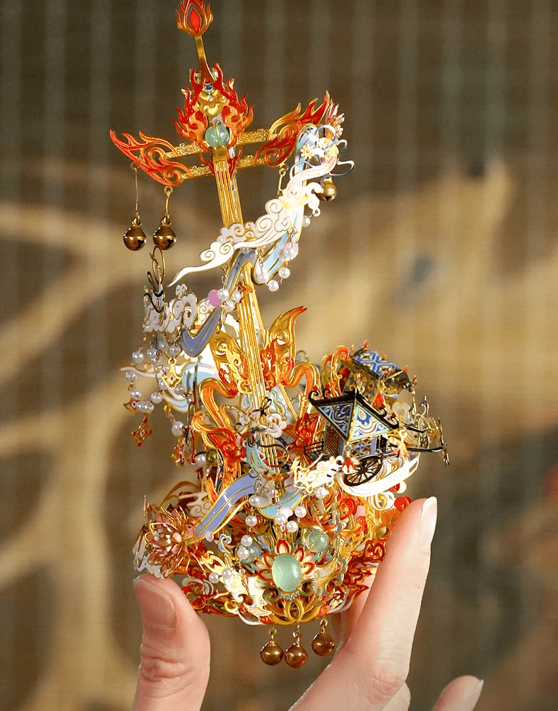 144PCS+ 3Dメタルモデル フライング・ピパ 組立キット - ビルディングブロック