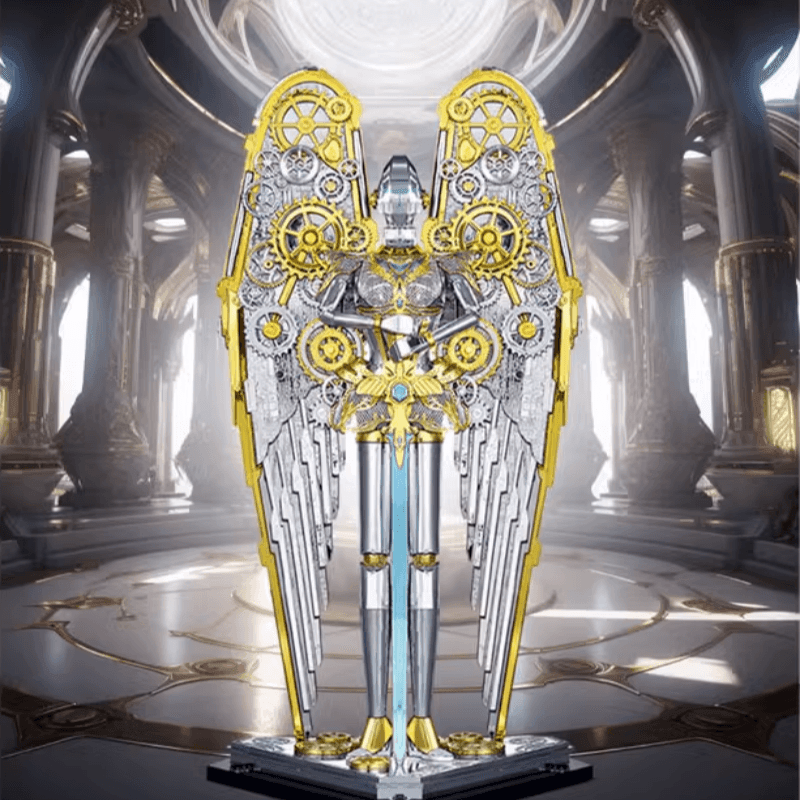 3Dメタルモデル 翼天使 組み立てキット - ビルディングブロック