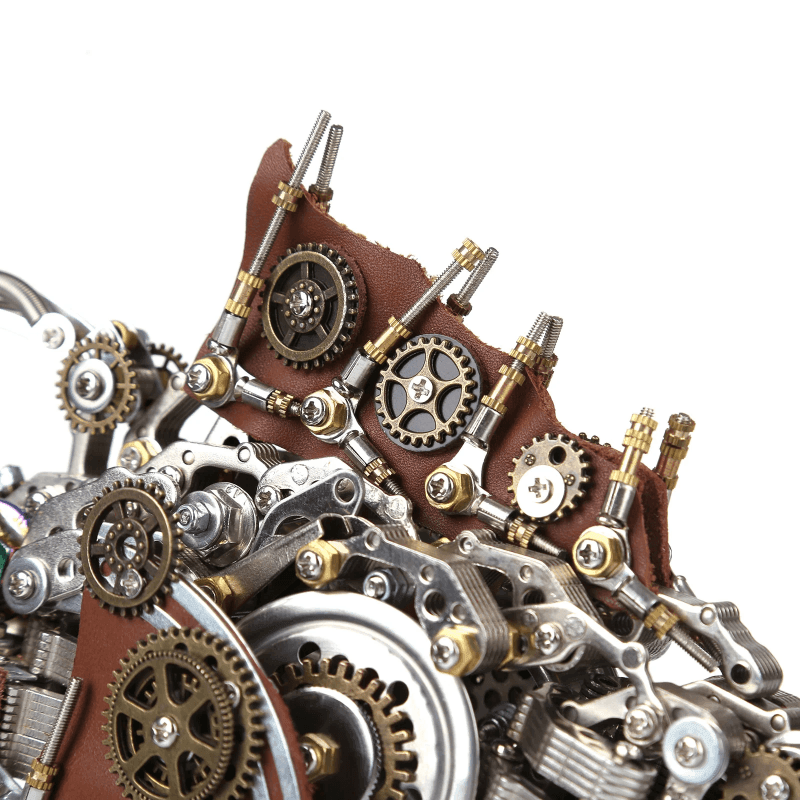 ランタンフィッシュスチームパンクモデルDIYキット カラーチェンジライトハロウィンギフト - ビルディングブロック