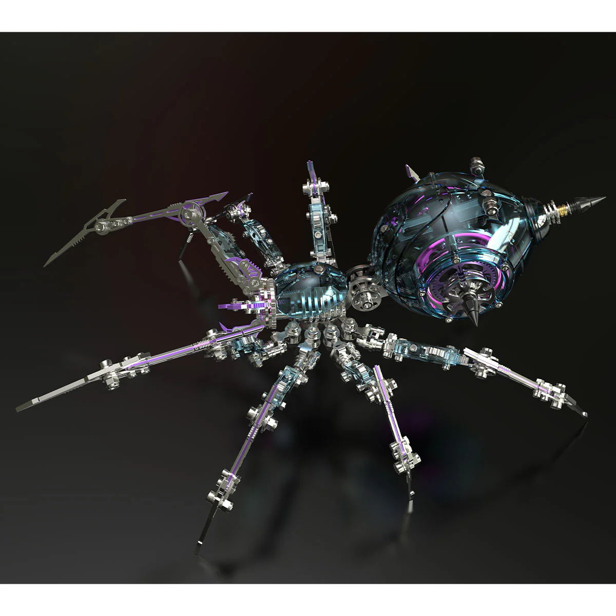 ヴォイドグリーム —ファントムテック・ウォースパイダー、光る武器付きメタルモデルキット