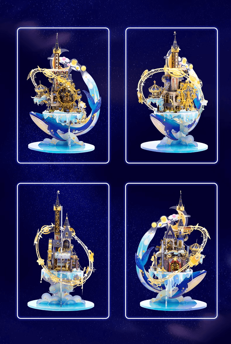 236PCS+ 3Dメタルモデル スタープレイグラウンド組立キット - ビルディングブロック