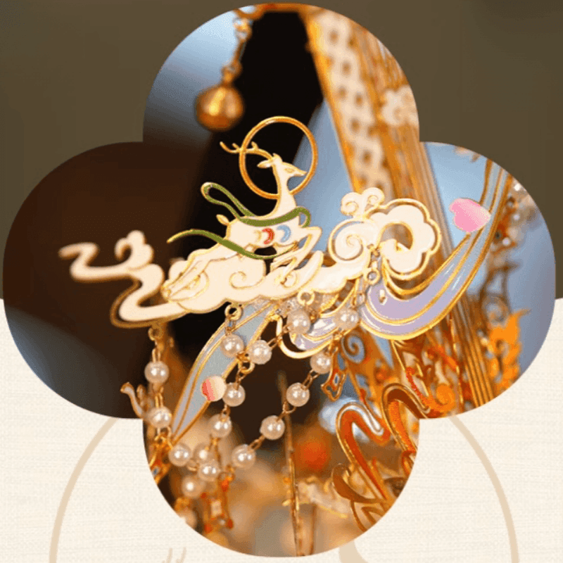 144PCS+ 3Dメタルモデル フライング・ピパ 組立キット - ビルディングブロック